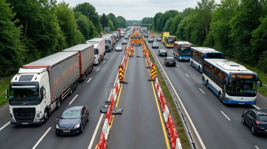 Дорожная ситуация: ремонты, перекрытия, пробки и планы по трассам региона - иллюстрация