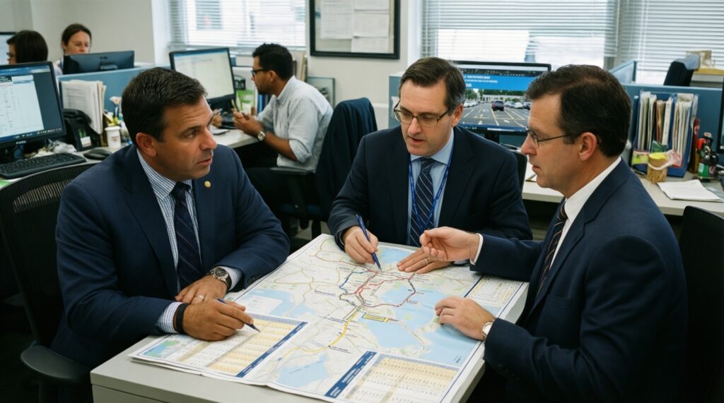 Общественный транспорт: новые маршруты, расписания, проблемы и решения - иллюстрация